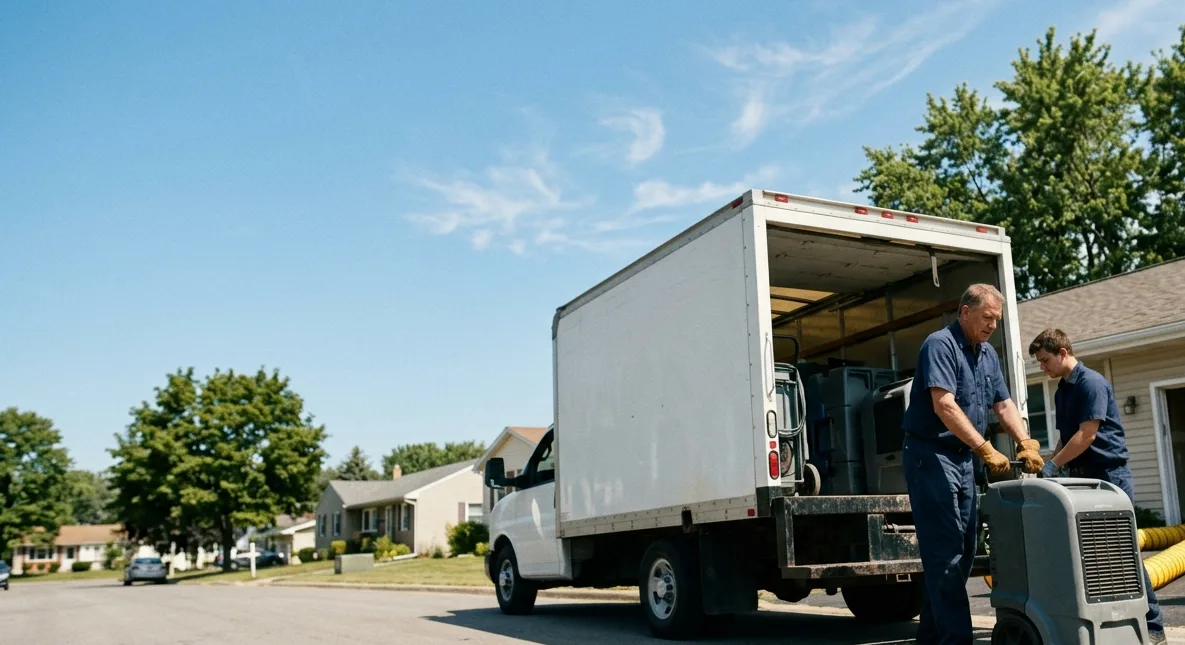Water Damage Cleanup in Bellbrook, OH near me